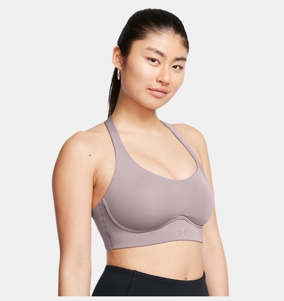 Gri Kadın UA Vanish Elite Mid Spor Sütyeni