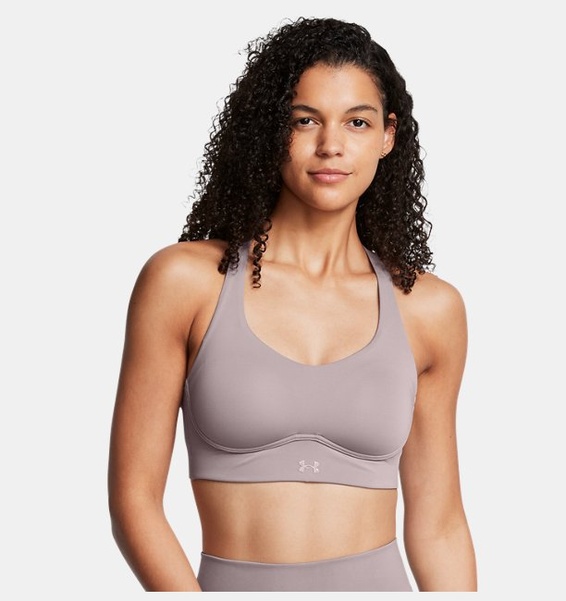 Gri Kadın UA Vanish Elite Mid Spor Sütyeni