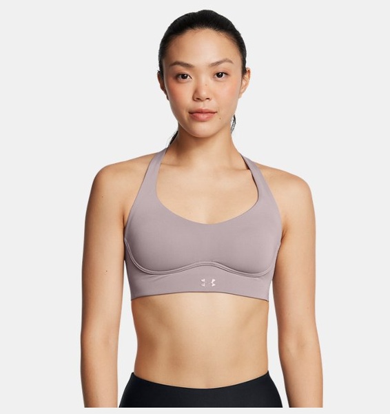 Gri Kadın UA Vanish Elite Mid Spor Sütyeni