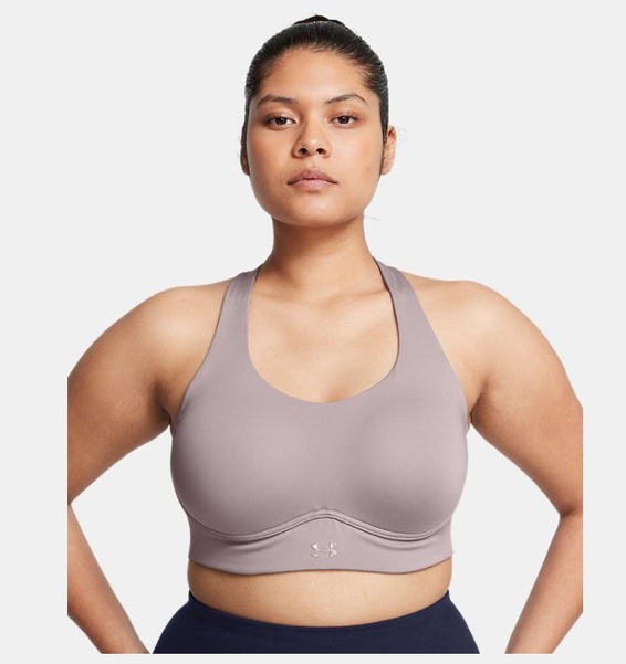 Gri Kadın UA Vanish Elite Mid Spor Sütyeni