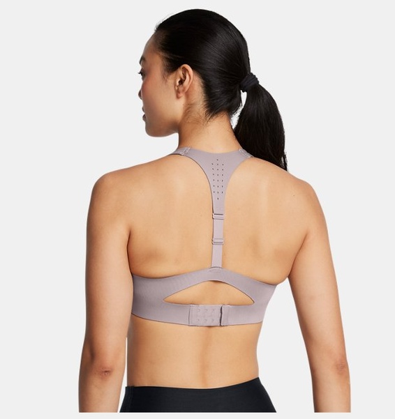 Gri Kadın UA Vanish Elite Mid Spor Sütyeni