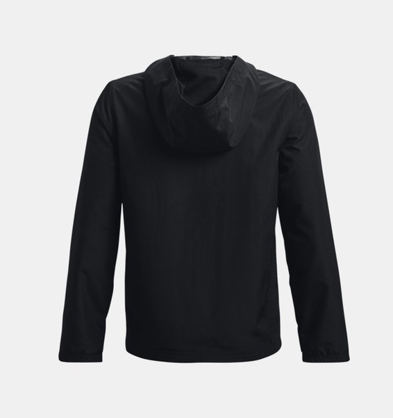Siyah Çocuk UA Sportstyle Rüzgarlık