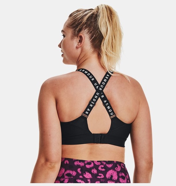 Siyah Kadın UA Infinity High Spor Sütyeni