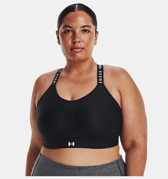 Siyah Kadın UA Infinity High Spor Sütyeni