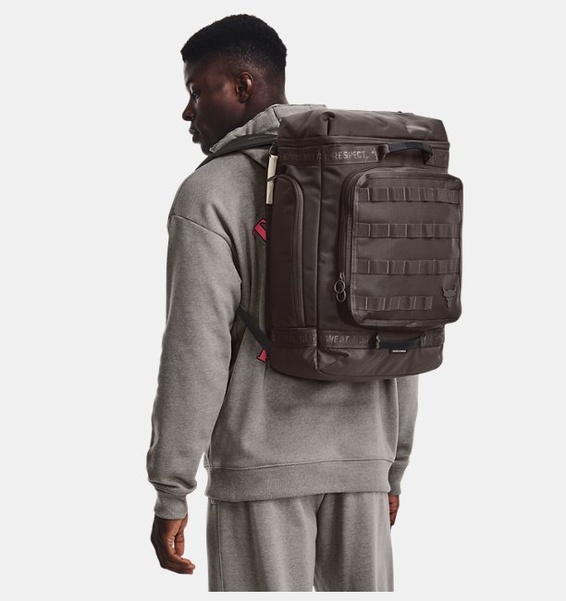 Kahverengi Unisex Project Rock Pro Box Sırt Çantası