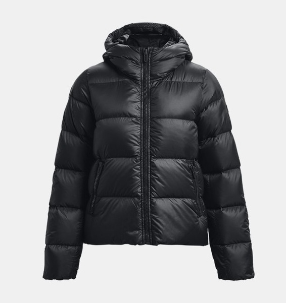 Siyah Kadın UA Storm ColdGear® Infrared Down Mont