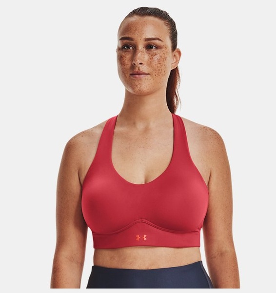 Kırmızı Kadın UA Vanish Elite Mid Spor Sütyeni