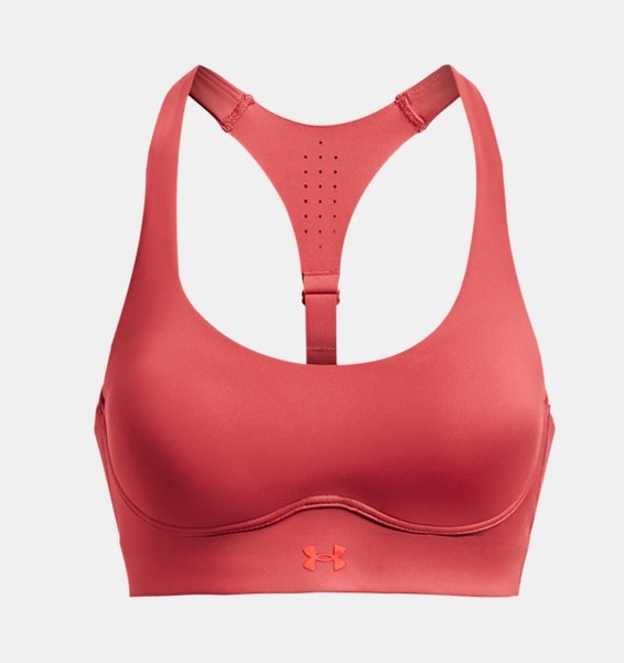 Kırmızı Kadın UA Vanish Elite Mid Spor Sütyeni
