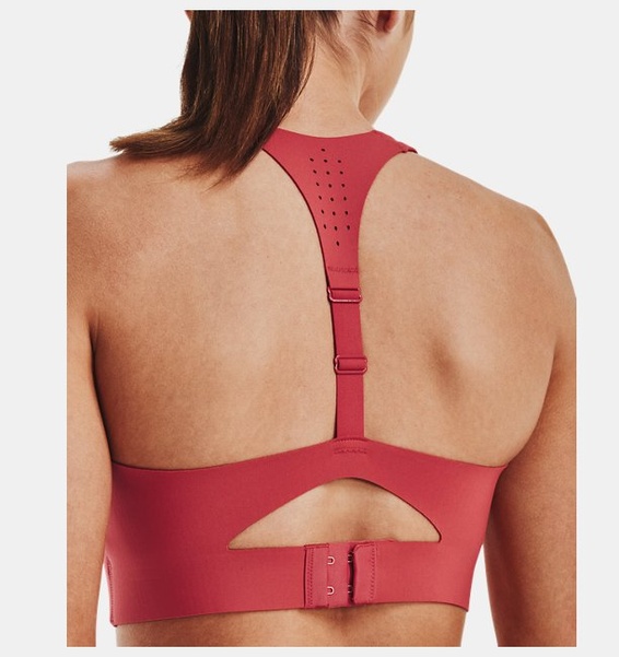 Kırmızı Kadın UA Vanish Elite Mid Spor Sütyeni