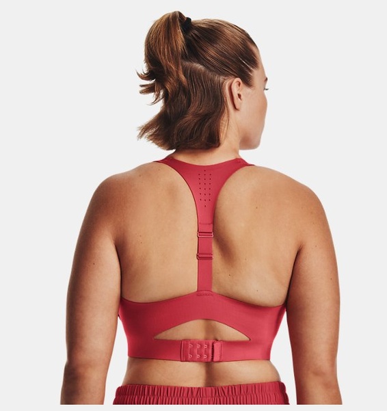 Kırmızı Kadın UA Vanish Elite Mid Spor Sütyeni