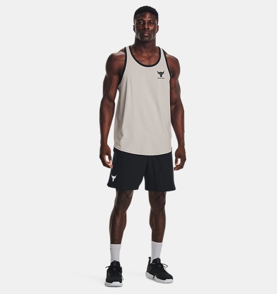 Siyah Erkek Project Rock Dokuma Şort