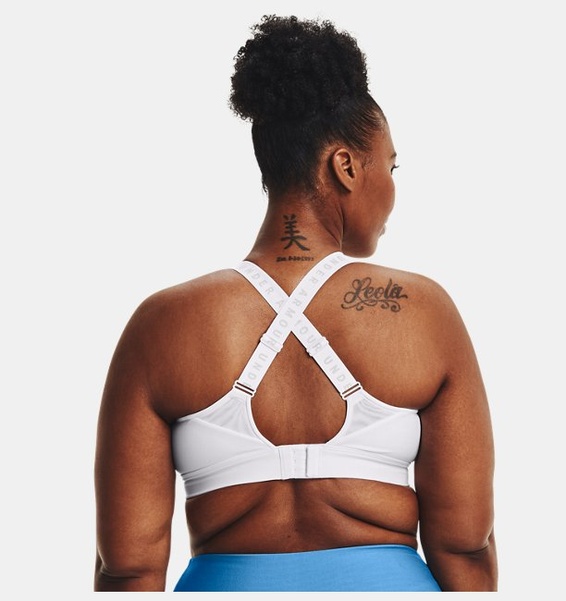 Beyaz Kadın UA Infinity High Spor Sütyeni