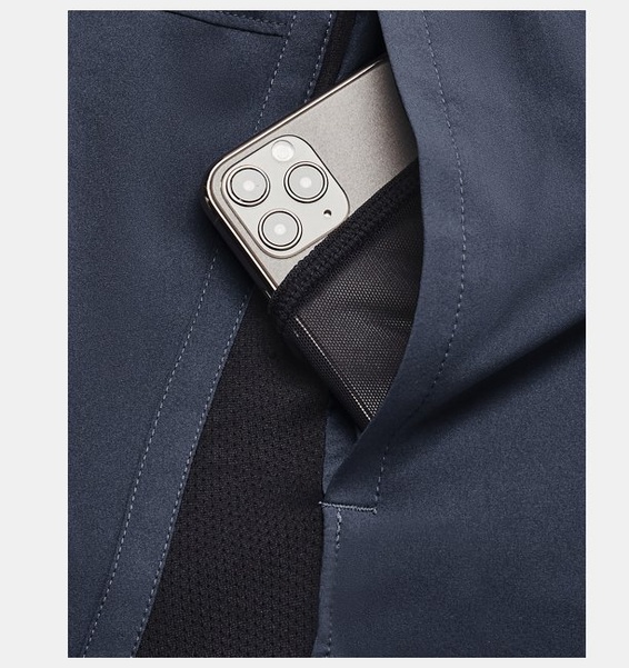 Gri Erkek UA Launch 2'si 1 arada Koşu Şortu