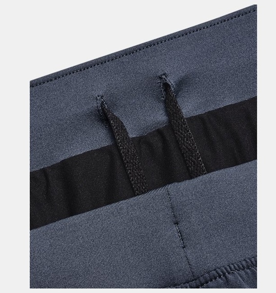 Gri Erkek UA Launch 2'si 1 arada Koşu Şortu