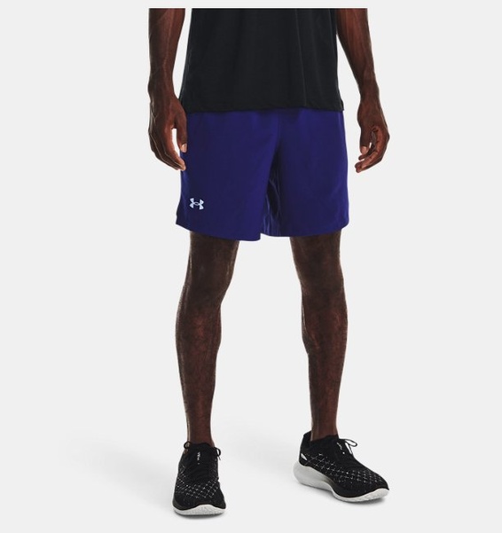 Mavi Erkek UA Launch 2'si 1 arada Koşu Şortu