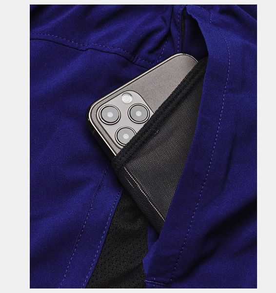 Mavi Erkek UA Launch 2'si 1 arada Koşu Şortu