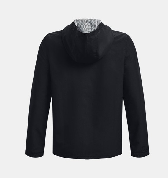 Siyah Çocuk UA Sportstyle Rüzgarlık