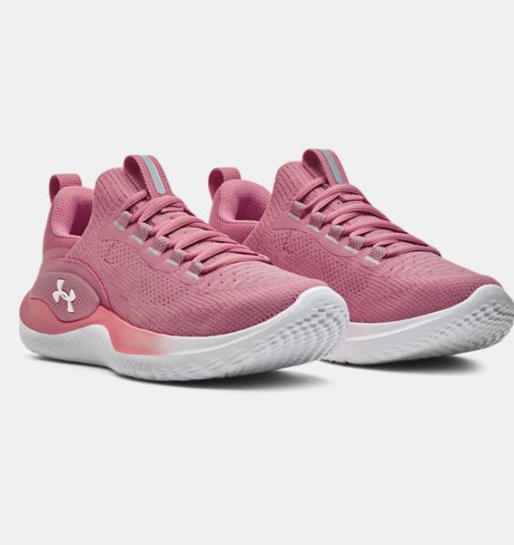 Pembe Kadın UA Flow Dynamic Antrenman Ayakkabısı