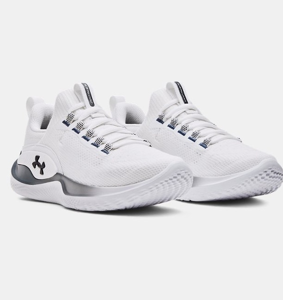 Beyaz Kadın UA Flow Dynamic Antrenman Ayakkabısı