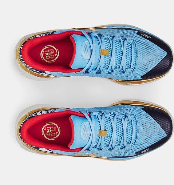 Mavi Unisex Curry 2 Low FloTro Basketbol Ayakkabısı