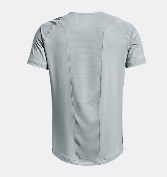 Mavi Erkek UA RUSH™ Baskılı Kısa Kollu T-shirt