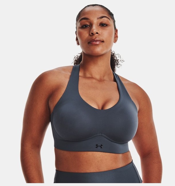 Gri Kadın UA Vanish Elite Mid Spor Sütyeni