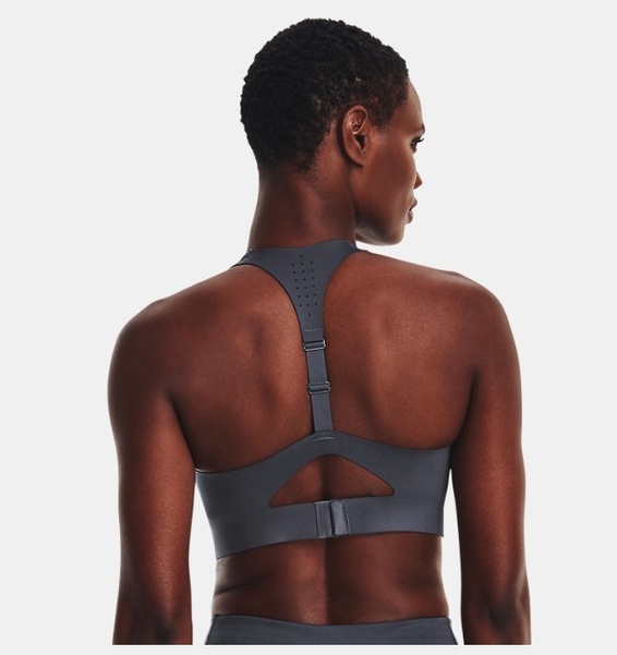 Gri Kadın UA Vanish Elite Mid Spor Sütyeni