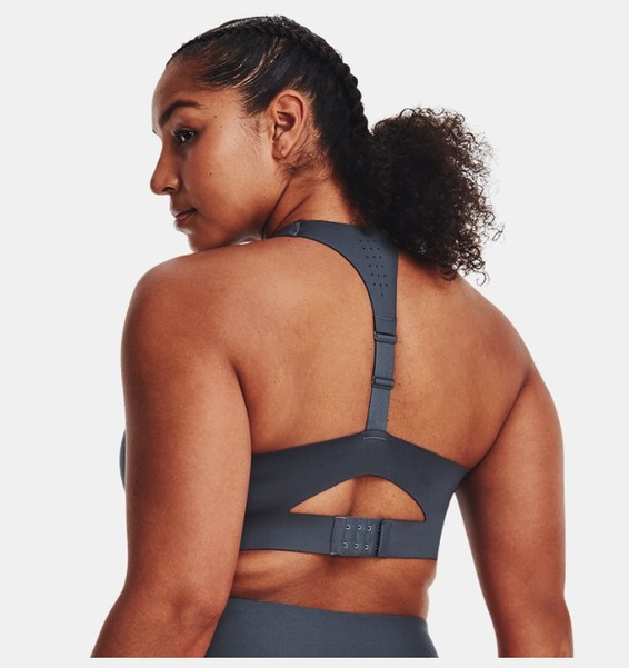 Gri Kadın UA Vanish Elite Mid Spor Sütyeni