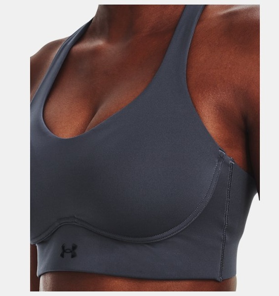 Gri Kadın UA Vanish Elite Mid Spor Sütyeni