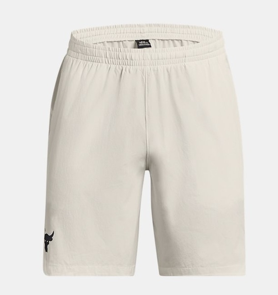 Beyaz Erkek Project Rock Dokuma Şort