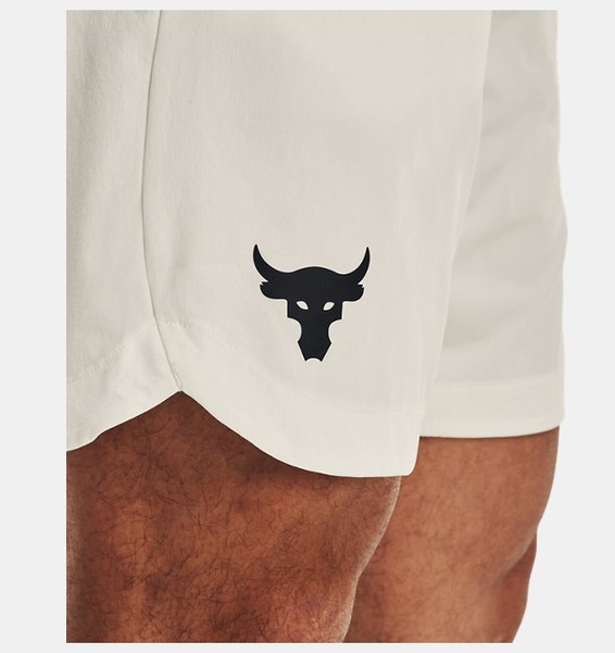 Beyaz Erkek Project Rock Dokuma Şort