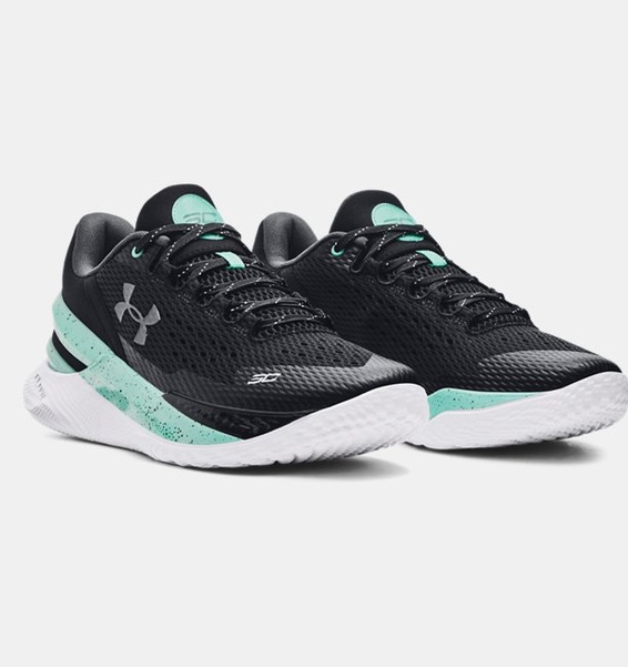 Siyah Unisex Curry 2 Low FloTro Basketbol Ayakkabısı