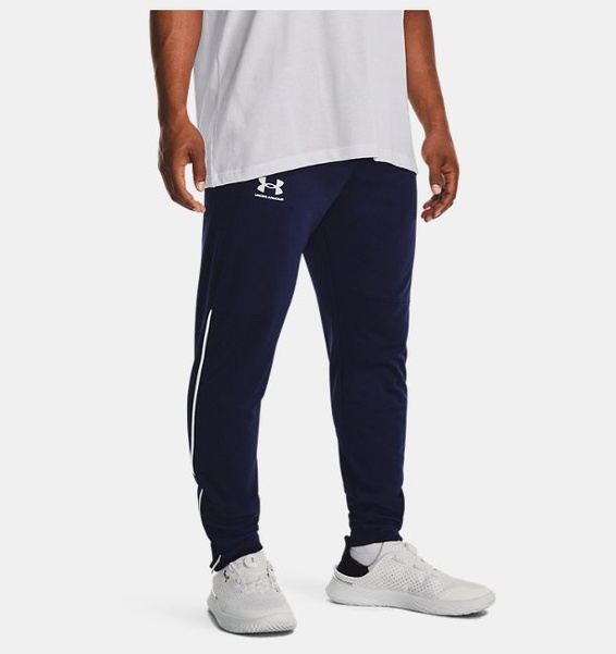 Lacivert Erkek UA Pique Track Eşofman Altı