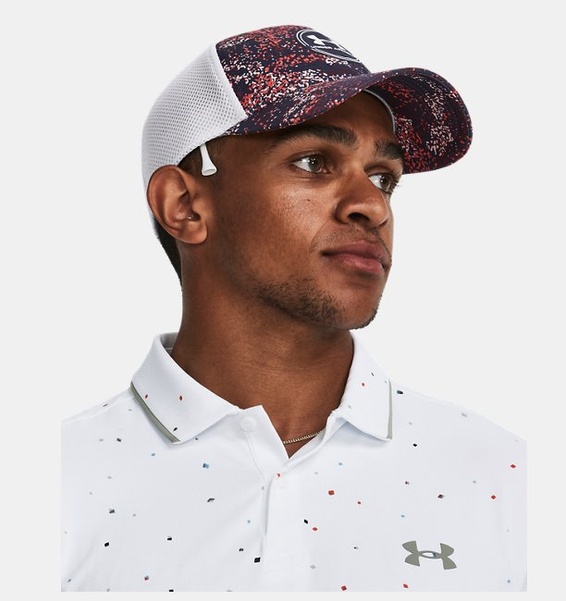 Lacivert Erkek UA Iso-chill Driver Mesh Şapka