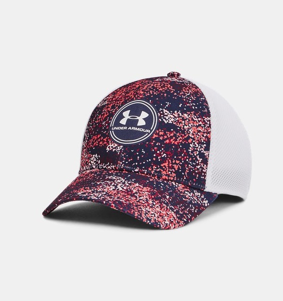 Lacivert Erkek UA Iso-chill Driver Mesh Şapka