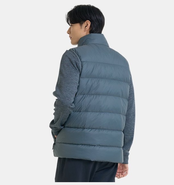 Gri Erkek UA Storm Armour Down 2.0 Yelek