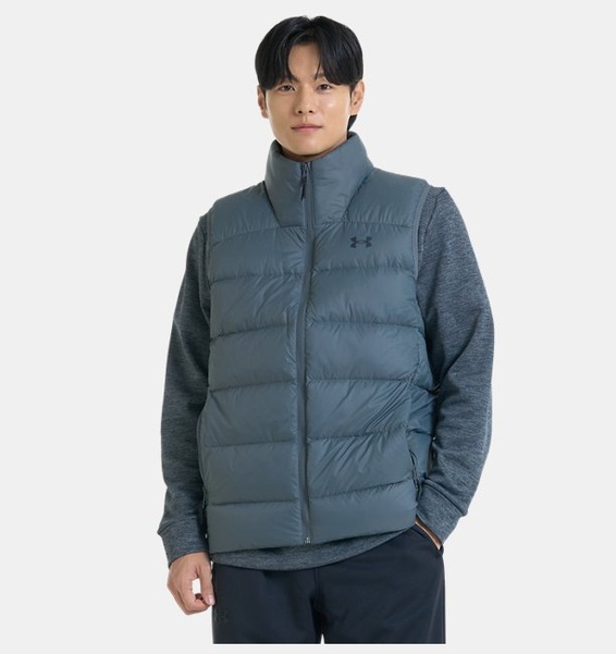 Gri Erkek UA Storm Armour Down 2.0 Yelek