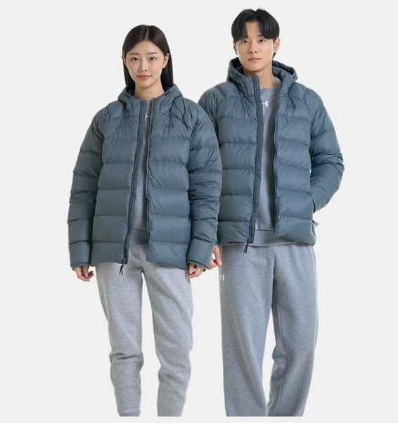 Gri Erkek UA Storm Armour Down 2.0 Mont