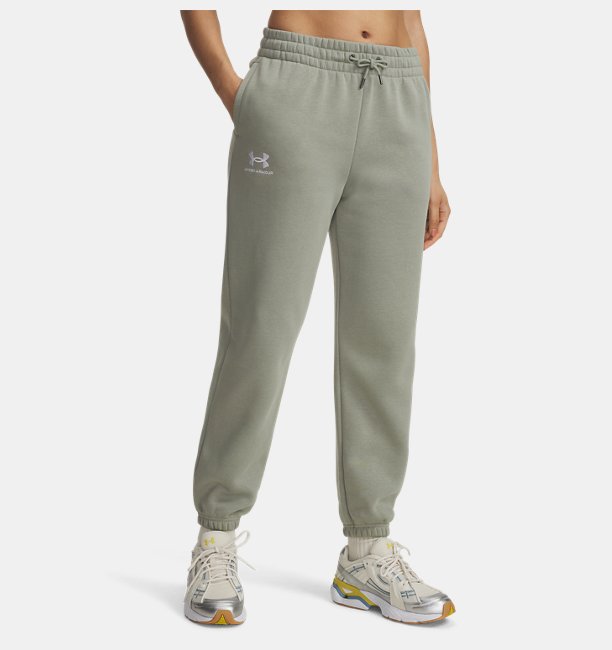 Kadın UA Icon Fleece Eşofman Altı Yeşil