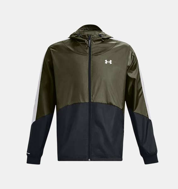 Yeşil Erkek UA Legacy Windbreaker Mont