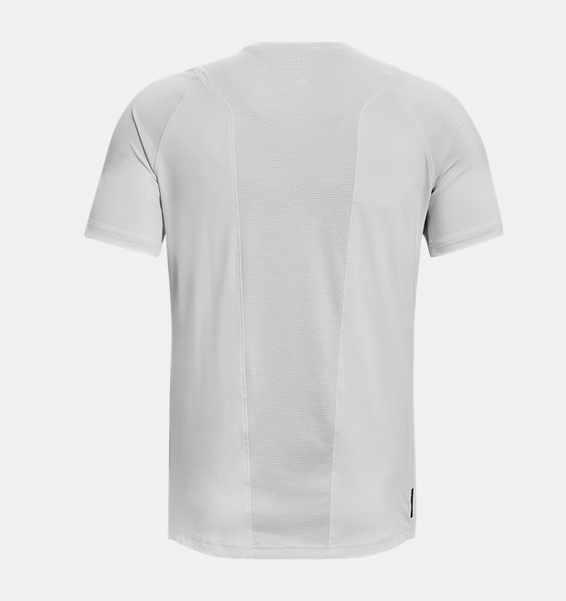 Gri Erkek UA RUSH™ Baskılı Kısa Kollu T-shirt