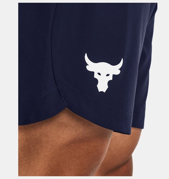 Lacivert Erkek Project Rock Dokuma Şort