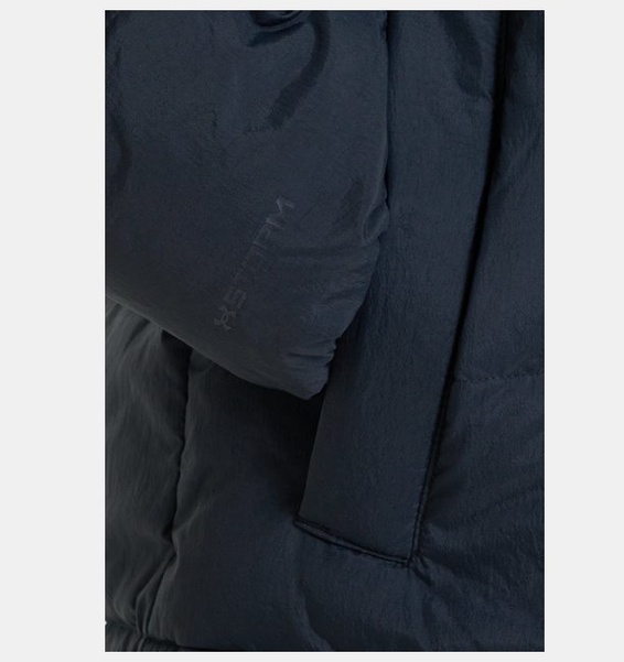 Siyah Erkek ColdGear® Infrared Down Crinkle Mont