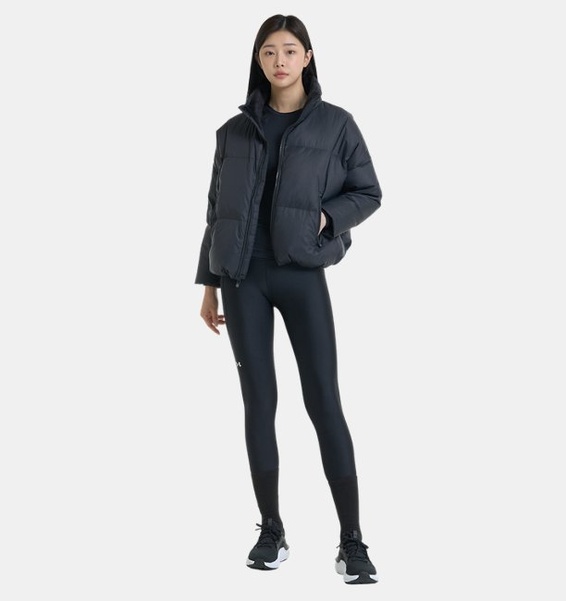Siyah Kadın ColdGear® Infrared Down Puffer Mont