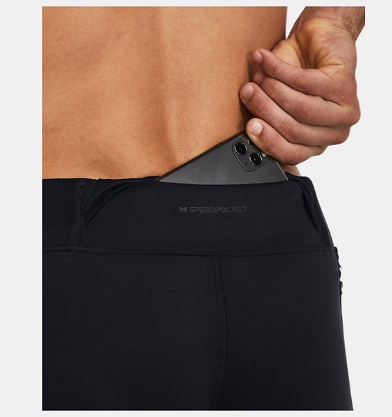 Siyah Erkek UA Qualifier Elite Cold Tayt