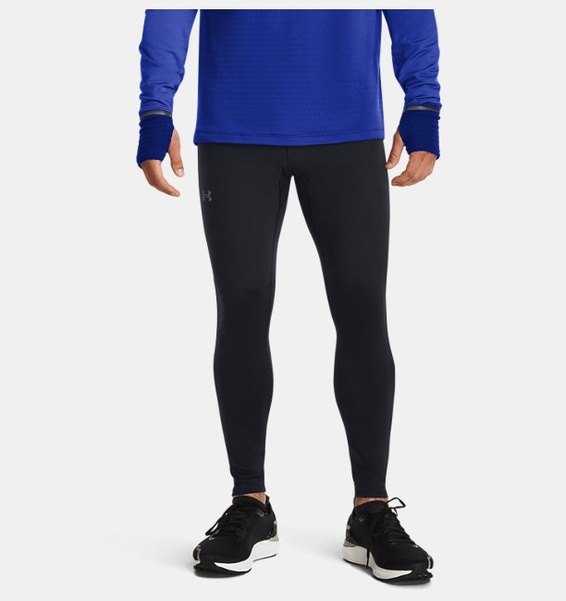 Siyah Erkek UA Qualifier Elite Cold Tayt