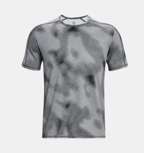 Siyah Erkek UA Meridian Baskılı Kısa Kollu T-shirt