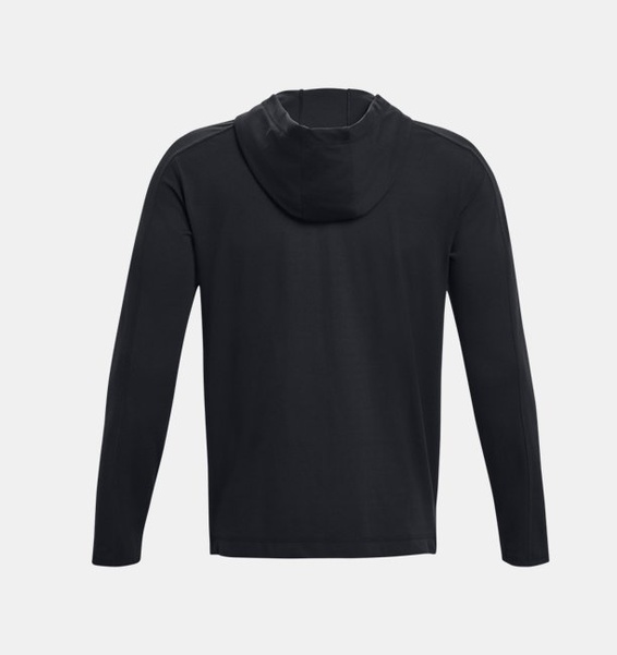 Siyah Erkek UA Meridian Tam Boy Fermuarlı Sweatshirt
