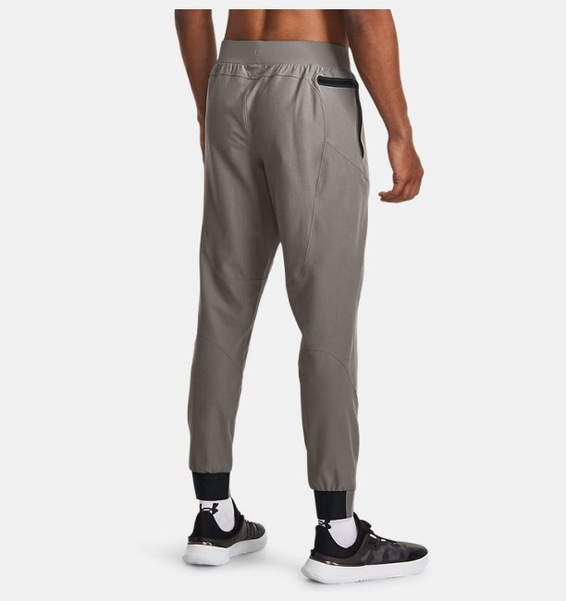 Gri Erkek UA Unstoppable Textured Eşofman Altı