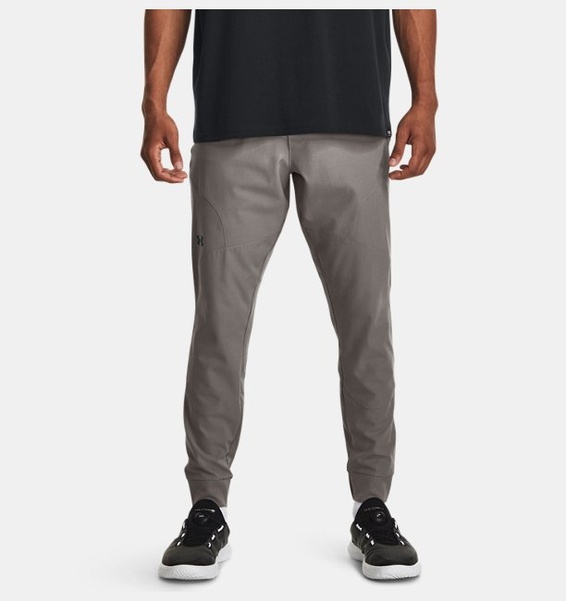 Gri Erkek UA Unstoppable Textured Eşofman Altı